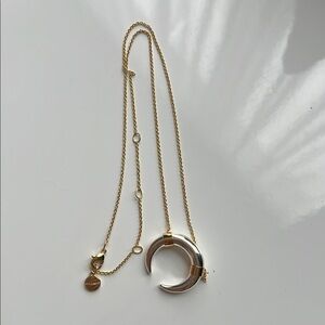 Stella & Dot Gold and Silver Modern Necklace